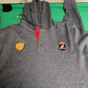 XL Mens navy blue nautica thermal with hood